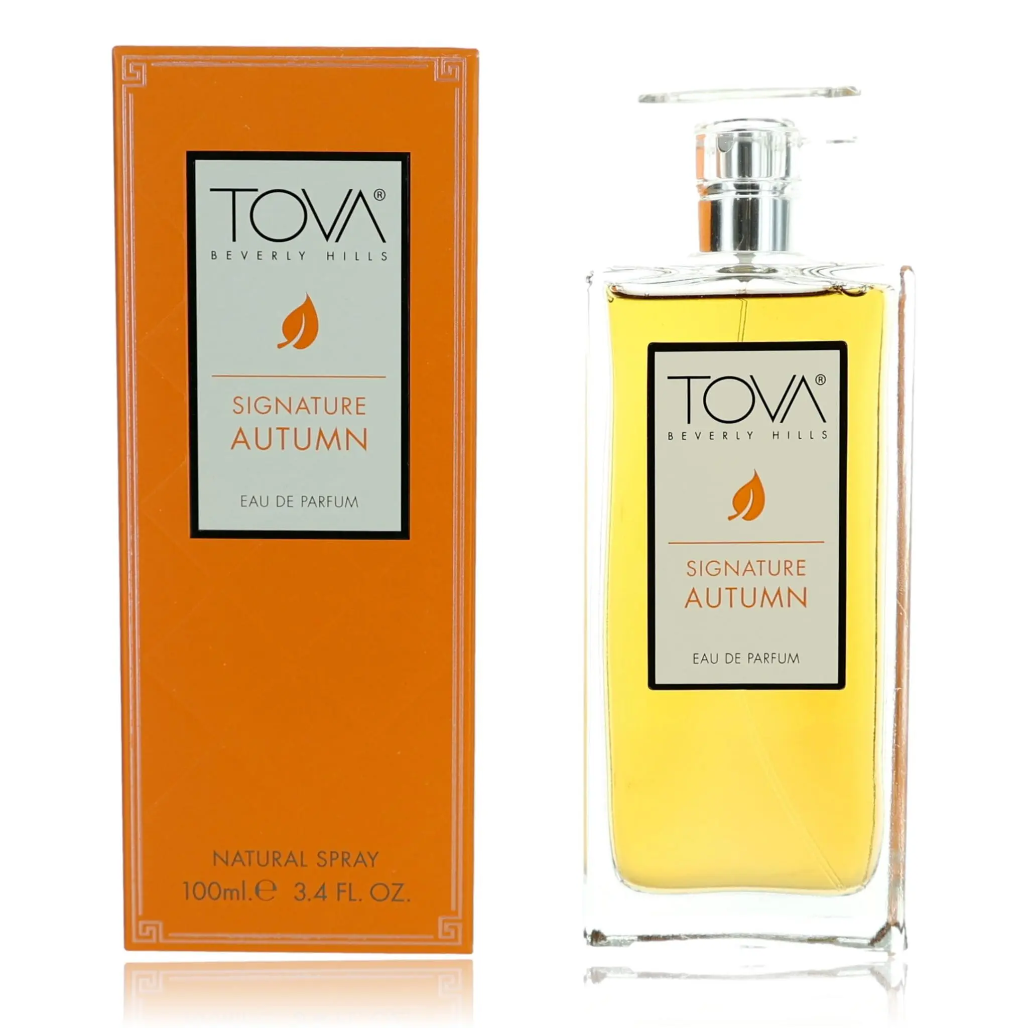 Tova Signature Autumn Eau de Parfum for Women, A Floral Signature Scent with Notes of Bergamot, Sandalwood & Cedar, 3.4 oz Spray Bottle, Jasmine, Lavender, Musk, Aldehydes Mix, 3.4 Fl Oz, Edp, Floral Blend