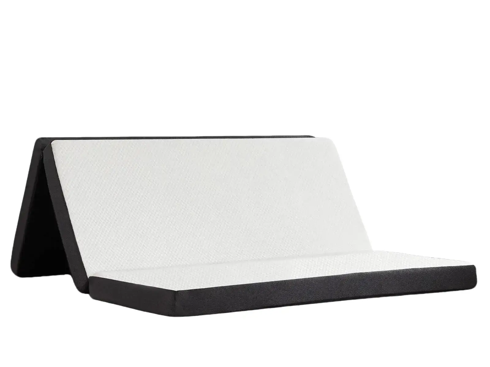 FurniChic Haven - Portable Tri-Fold Memory Foam Mattress with Removable Cover, Available in Multiple Sizes for Easy Storage and Transportation