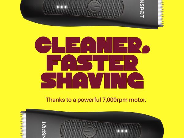 Manspot 4 in 1 Electric Bodyand Hair Shaver - Groin Hair Trimmer, Ball Trimmer for Men with Replaceable Ceramic Blade Heads, USB Recharge, 90 Minutes Shaving,Waterproof, Safe & Gentle Trimming, Quick Gifts