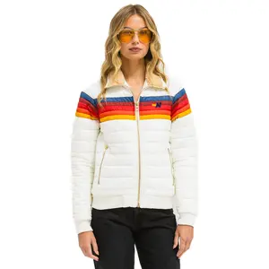 5 STRIPE JACKET - WHITE