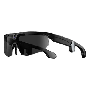2026 Smart Glasses New Ai Smart Cycling Goggles, 8MP HD Camera, Real-Time Translation, Music Playback, Wireless Call, Enc Noise Reduction, Waterproof, Unisex Outdoor Gear AI Assistant AI Recognition Outdoor Ride Smart Glasses SmartGlass For Man and Women