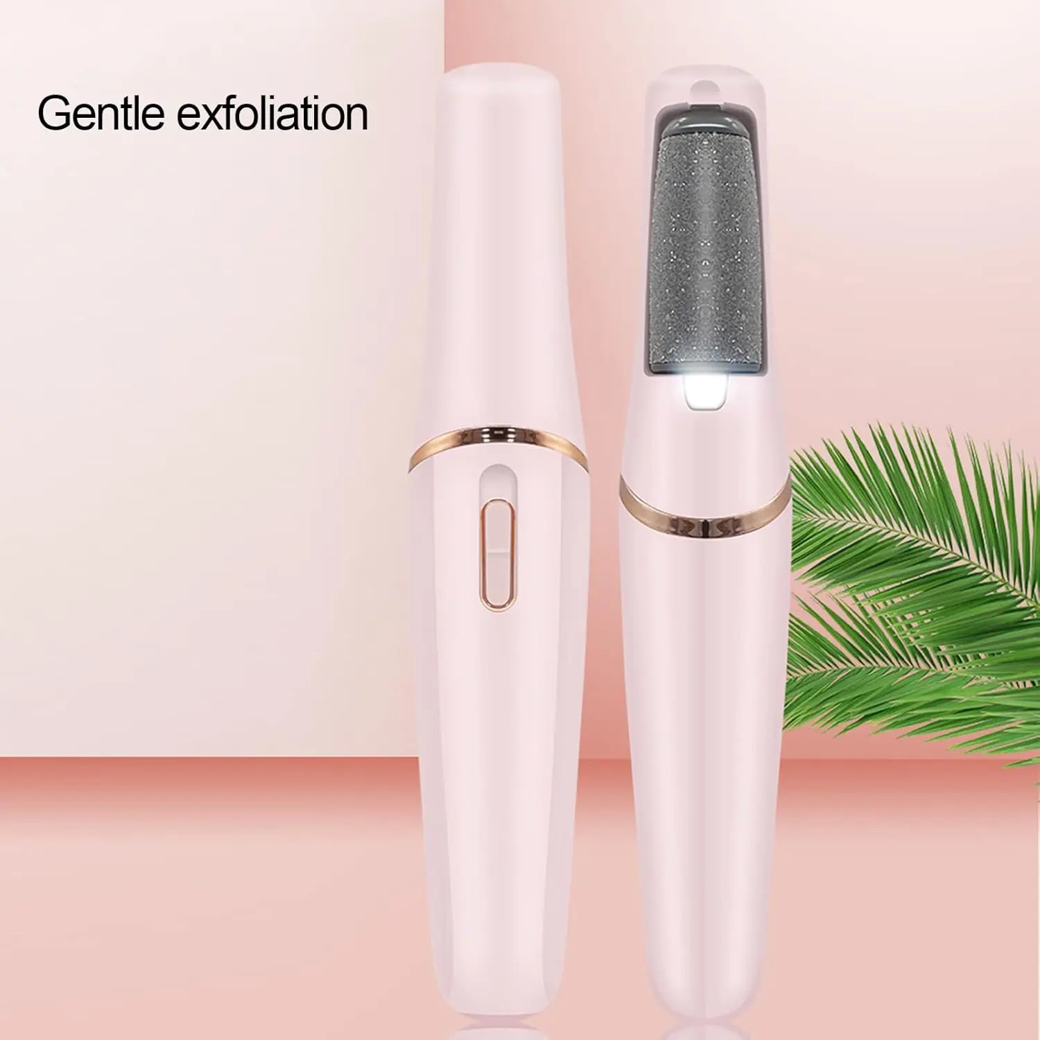 Rechargeable Electric Callus Remover for Nail Care, Beauty Products, Manicure-Pedicure Tool with 2 Grinding Heads, Lightweight Easy-to-Use Device for Smooth Salon-Quality Skin at Home, Foot File Callus Remover, Removes Hard Skin