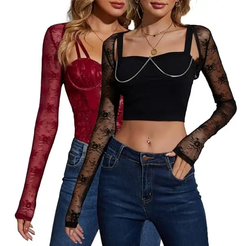 2 Pack Bolero black+wine Red