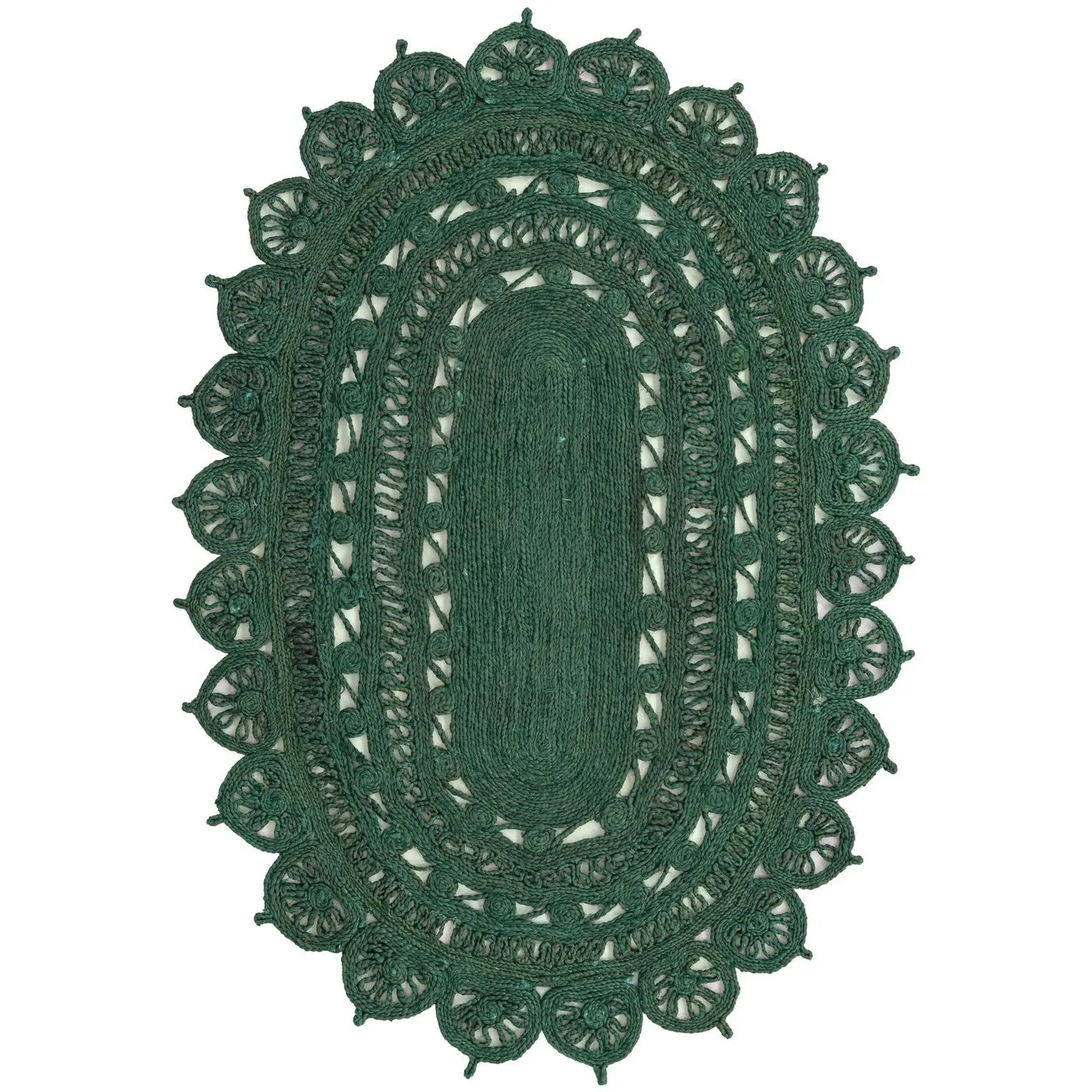 Hunter Green 4' 1 x 6' 1