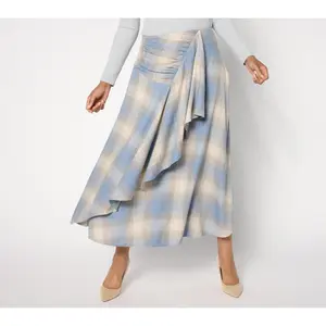 Me by Jennie Garth Petite Ynez Woven Ankle Skirt