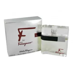 SALVATORE FERRAGAMO F Men's Eau De Toilette Spray, 3.4 fl oz, with Amber Wood Scent, Ideal for Anytime Wear, Aromatic Amberwood