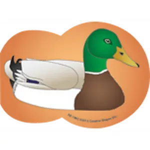 SHAPES ETC. Large Notepad - Mallard Duck