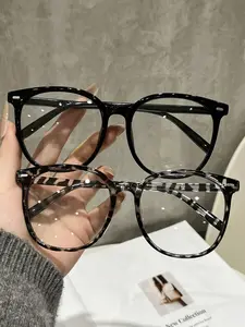 2 Pairs of Women's Fashionable Oversized Glasses, Trendy Style for All Face Shapes, Perfect for Outdoor Activities, Driving, Fishing, Daily Wear