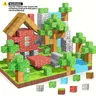 Magnetic Building Blocks Set for Kids, Pixel Style Magnetic Building Cubes, STEM Construction Toy, Creative Building Playset for Boys & Girls Ages 3+, Gift for Birthday, Christmas and Halloween