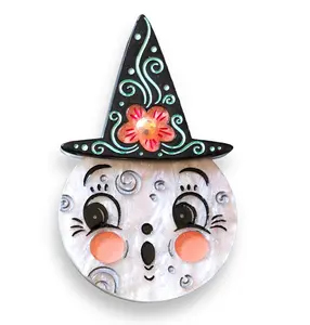 Bloomin' Luna Witch Brooch by Johanna Parker x Lipstick & Chrome jewelry  women