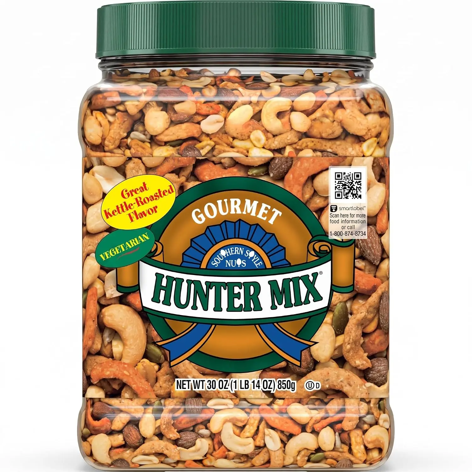 Southern Style Nuts Gourmet Hunter Bulk Trail Mix, Mixed Nuts, 30 oz