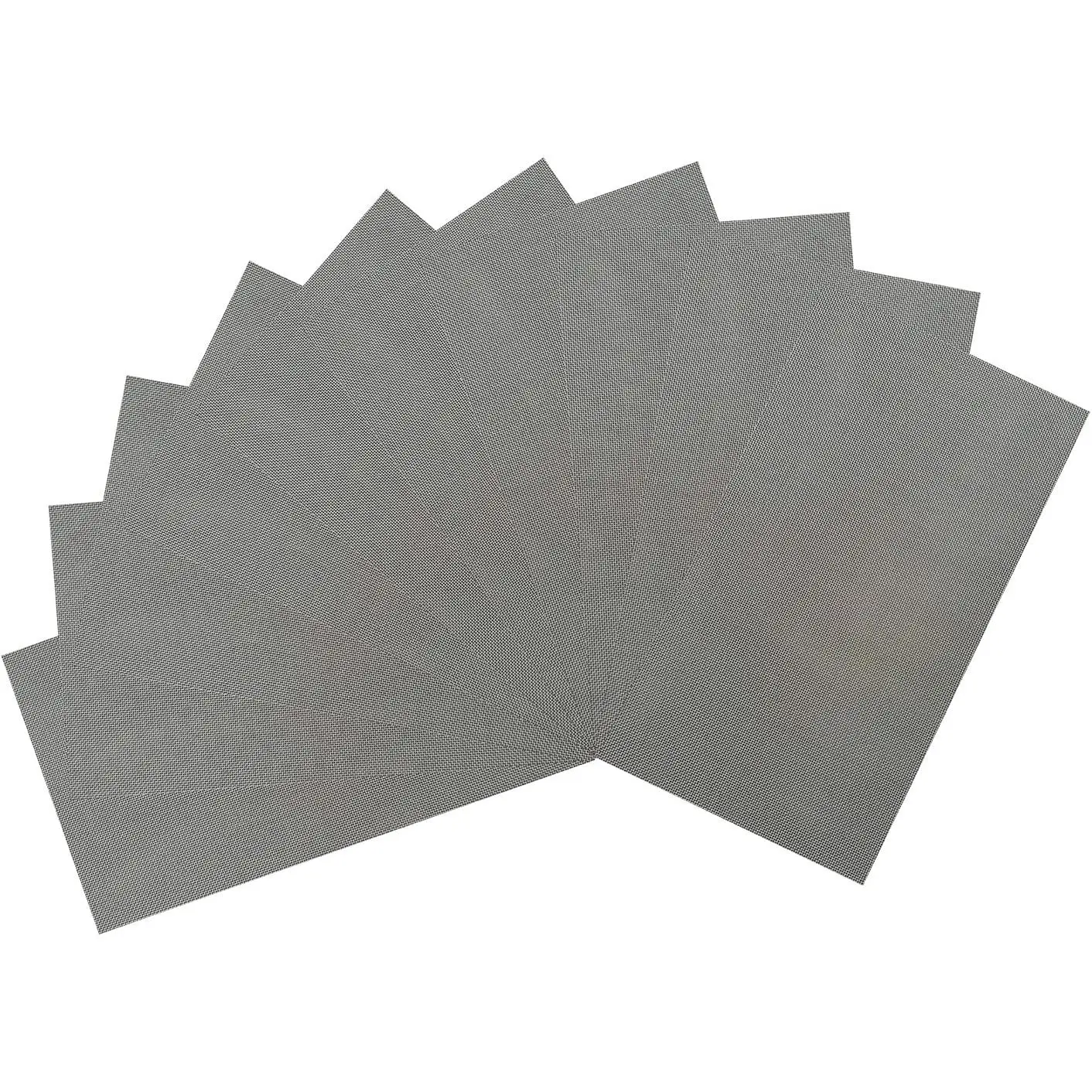 10 Pcs Welding Mesh Plastic Reinforcing 304 Stainless Steel Wire Mesh Screen 120 Mesh for Thermoplastic Repairs, 8x6 inch