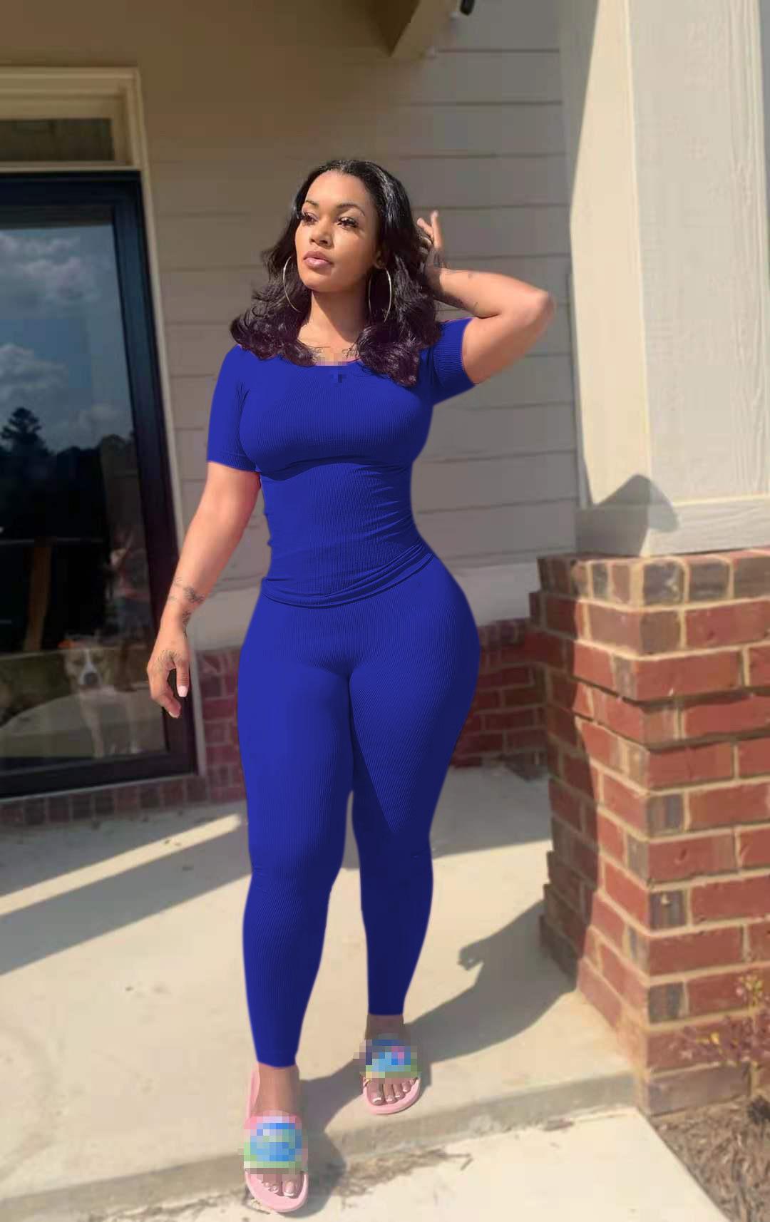 two piece set women tracksuit 2 piece sets women outfit wholesale items crop top  pants sets  women clothing