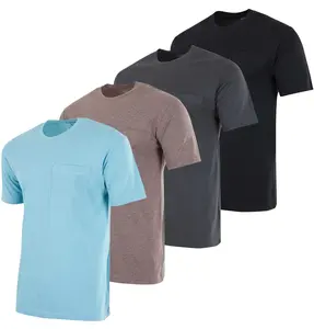 4 Pack Cotton T-Shirts for Men Basic Crewneck Tee Soft Breathable Everyday Essential Casual Streetwear Minimal Style Gym Workout Layering Shirt Gift for Him #menshirt #basictshirt #cottontee #3packshirts #mensfashion #streetwear #everydaystyle