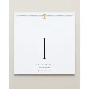 Just For You Initial Necklace — I