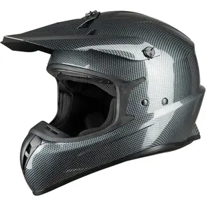 Adult Dirt Bike Helmets - DOT Approved Lightweight Motocross/ATV/UTV Helmet for Men Women, with Removable Visor and Washable Padding