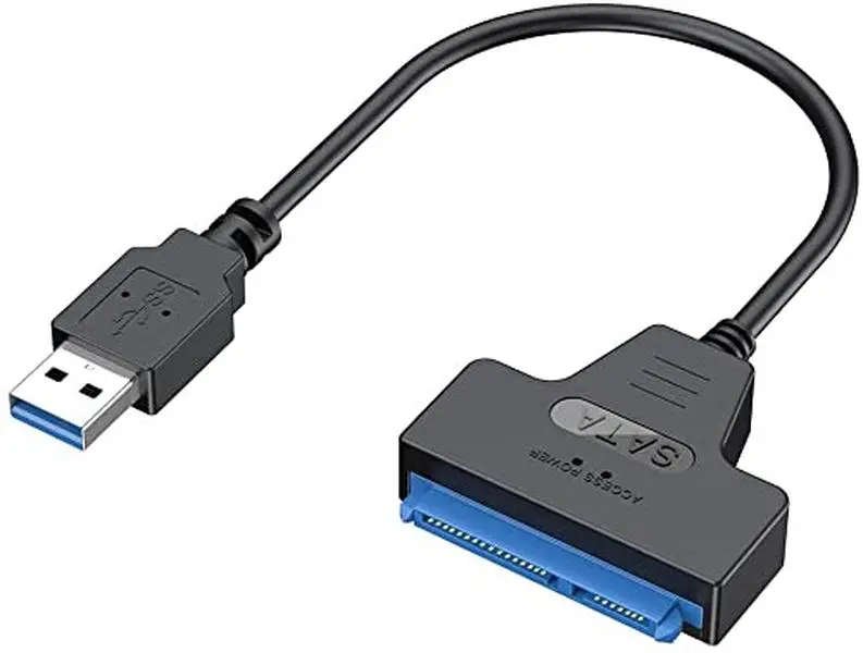 SGElectronix USB 2.0 to 22-Pin SATA Interface Adapter Cable for 2.5in Laptop Hard Disk Drives and SSDs