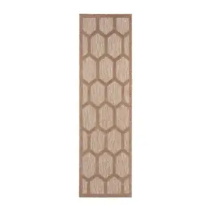 Nourison 2'x7' Honeycomb Indoor/Outdoor Runner