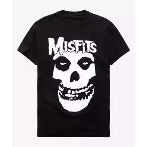 Retro Punk Fiend Skull Graphic Tee | Vintage Streetwear T-Shirt Breathable Clear