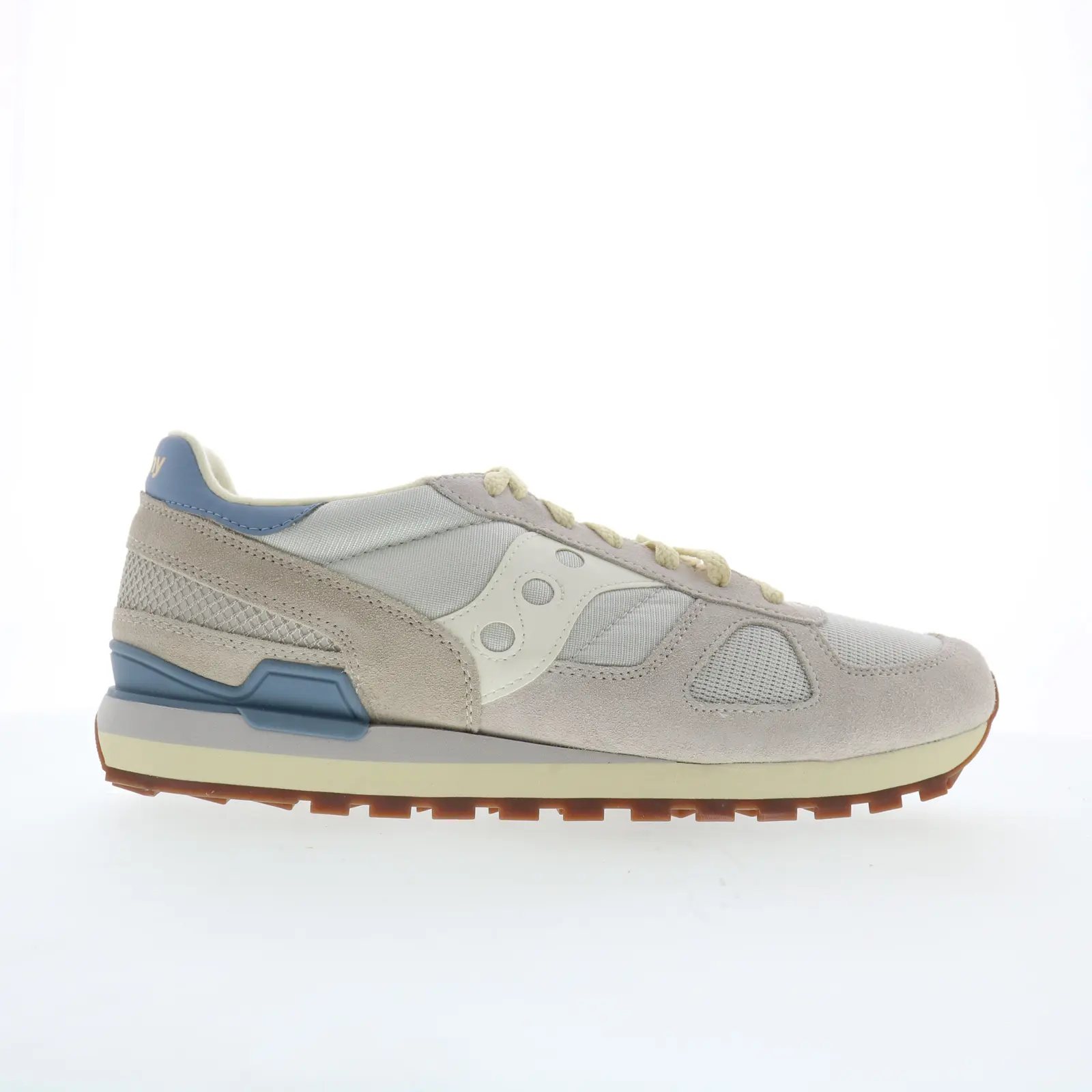 Saucony Shadow Original S2108-897 Mens Gray Suede Lifestyle Sneakers Shoes