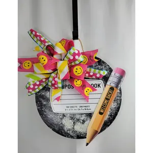 Composition Book Door Hanger