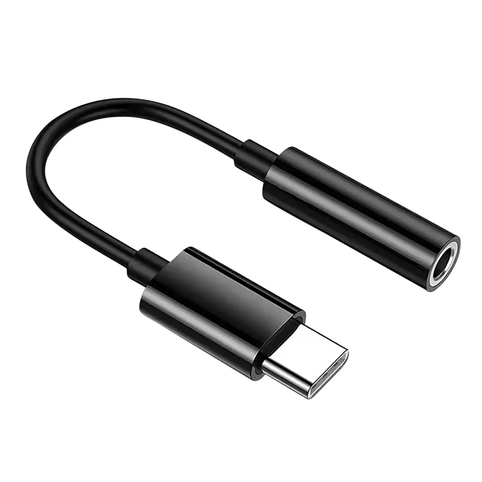 USB-C to 3.5mm AUX Audio Adapter Type C Headphone Jack Converter Cable for iPhone 15 16 Samsung Galaxy Google Pixel iPad USB-C Devices