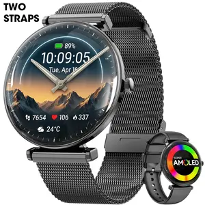 1.43 Inch HD Smartwatch, Multifunctional Sports Watch, Fitness Tracker, Call Reminder, Perfect Gift, Compatible with Android/iOS