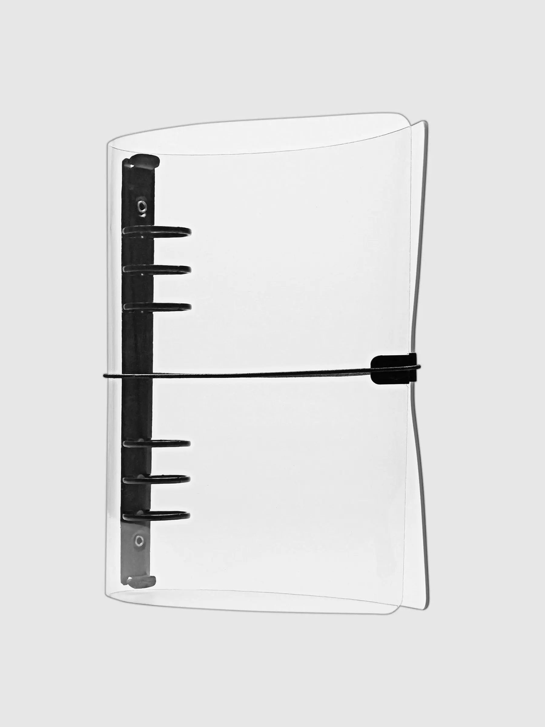 Clear Vinyl Planner | A5 | Elastic Closure
