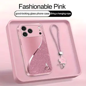 Suitable for [iPhone 17 Pro Max] high-end women's phone case,choose any of the 26 letters, print the printed pattern ✨ , drop-resistant, affordably priced,fingerprint-resistant  995