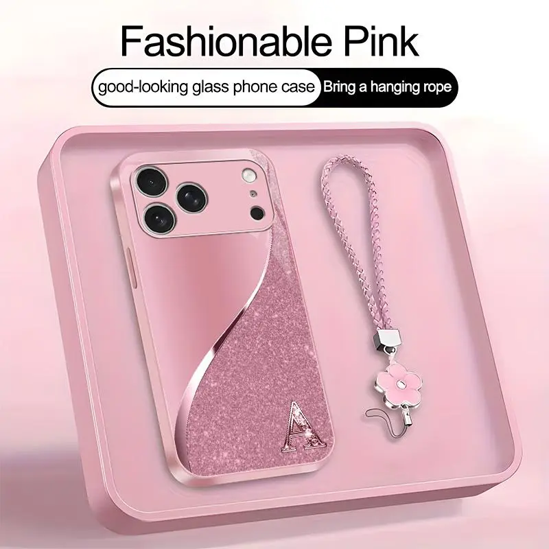 Suitable for [iPhone 17 Pro Max] high-end women's phone case,choose any of  the 26 letters, print the printed pattern  , drop-resistant, affordably  priced,fingerprint-resistant 995 - TikTok Shop
