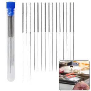 10-Piece 3D Printer Nozzle Cleaning Kit, Stainless Steel Needle Set for 0.2-0.4mm Printers, Essential Maintenance Tools