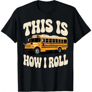 Funny School Bus Driver Big Yellow Bus T-Shirt