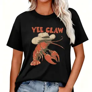 Yee Claw! Funny Crawfish Cajun Seafood Festival T-Shirt