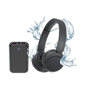 WH-CH520 Compact Easy Carrying Wireless Bluetooth On-Ear Headphones (Black) Bundle for Sony