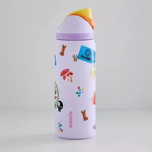 Owala FreeSip 32oz Insulated Water Bottle – Dear Diary UO Exclusive, Leak-Proof Stainless Steel Tumbler with Built-In Straw, Trendy Aesthetic for School, Gym & Travel
