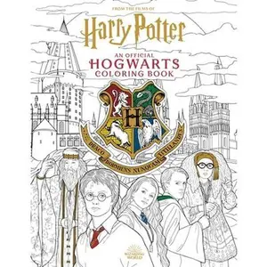 Harry Potter: An Official Hogwarts Coloring Book -- Paula Rozelle Hanback, Paperback