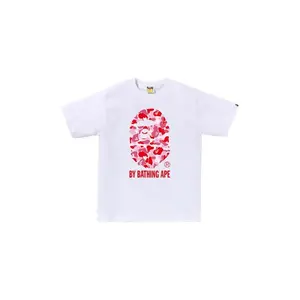 BAPE ABC Camo By Bathing Ape Tee (SS25) White/Pink (men) by StockX
