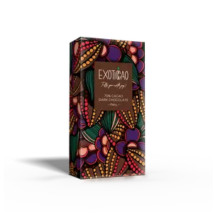 Gift Box 4 PACK- Organic Dark Chocolate