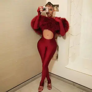 Think You’re Special Plush Fur Bodysuit