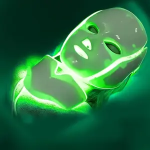 LED Light Facial Mask, Led Face Mask, 1 Box 7 Color Light Facial Mask, Facial Beauty Instrument, Personal Care Appliances for Women FDA Cleared