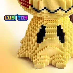 CubiTOY Animation Series Large Pikboo (12,458 PCS) Micro 3D Building Block Model