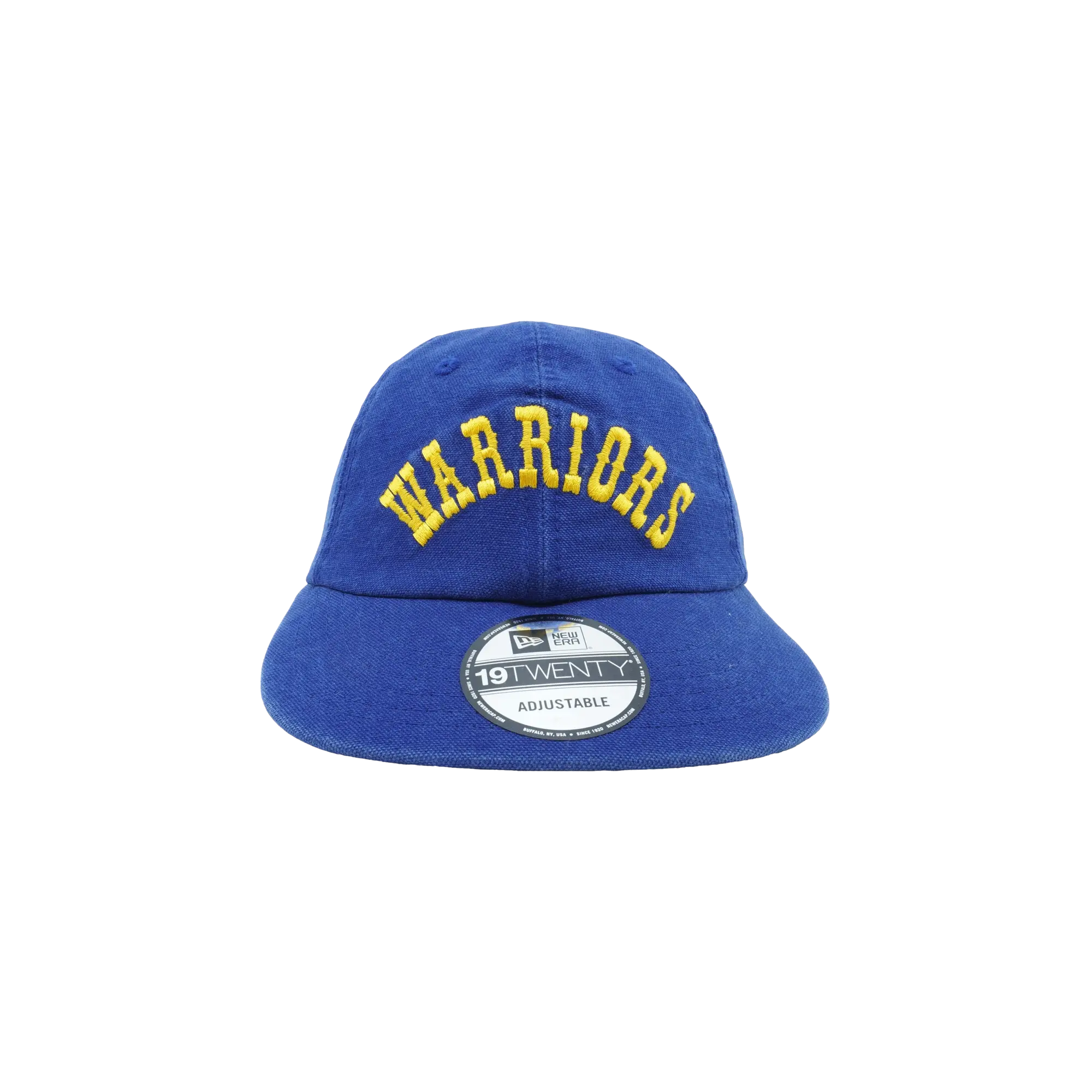 9FIFTY Golden State Warriors Hardwood Classics Night Snapback Hat "Blue / White / Blue - Brim" NE648