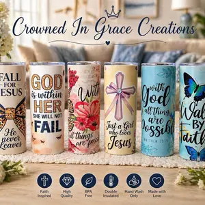 Christian Tumblers | Faith-Based Tumblers | Jesus Is Love Drinkware