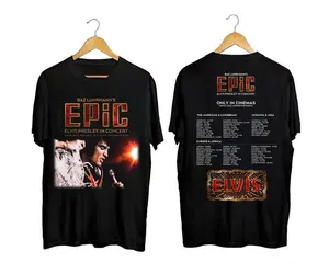 Elvis Presley 2026 Concert Tour Shirt, Vintage Elvis Graphic Tee, Rock and Roll Legend T-Shirt, Elvis Fan Gift