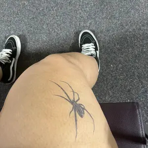 INKARTLINK Tattoo Tech, 2 Sheets Semi-Permanent Temporary Tattoos, Spider Series, Adult Art Design,Lasts 1-2 Weeks, Waterproof, Realistic Look, No Adhesive, No Reflection,For Man And Woman,Ideal for Swimming, Party