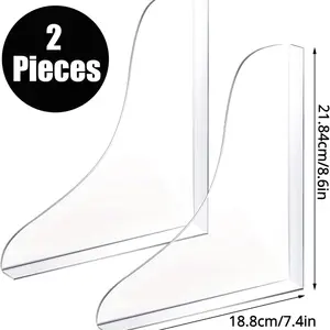 2-piece Acrylic Splash Guard Set for Bathroom - Waterproof Barrier for Shower and Bathtub, Sink Protective Baffle - Suitable for All Bathroom Styles