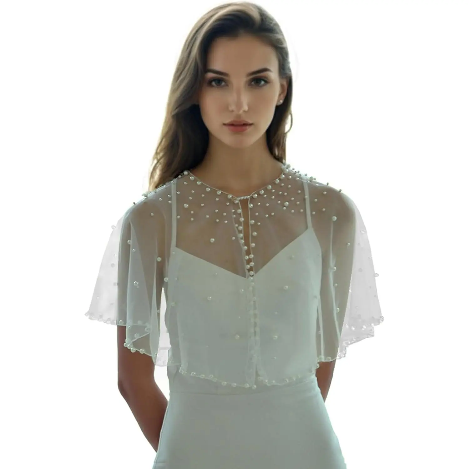 Shawl for Women, Soft Tulle Capes and Wraps for Evening Dress Wedding Party  Bolero Cover Up - TikTok Shop