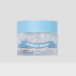 Beauty Creations x My Little Pony "Full of Magic" Body and Face Gel Glitter Flower Makeup