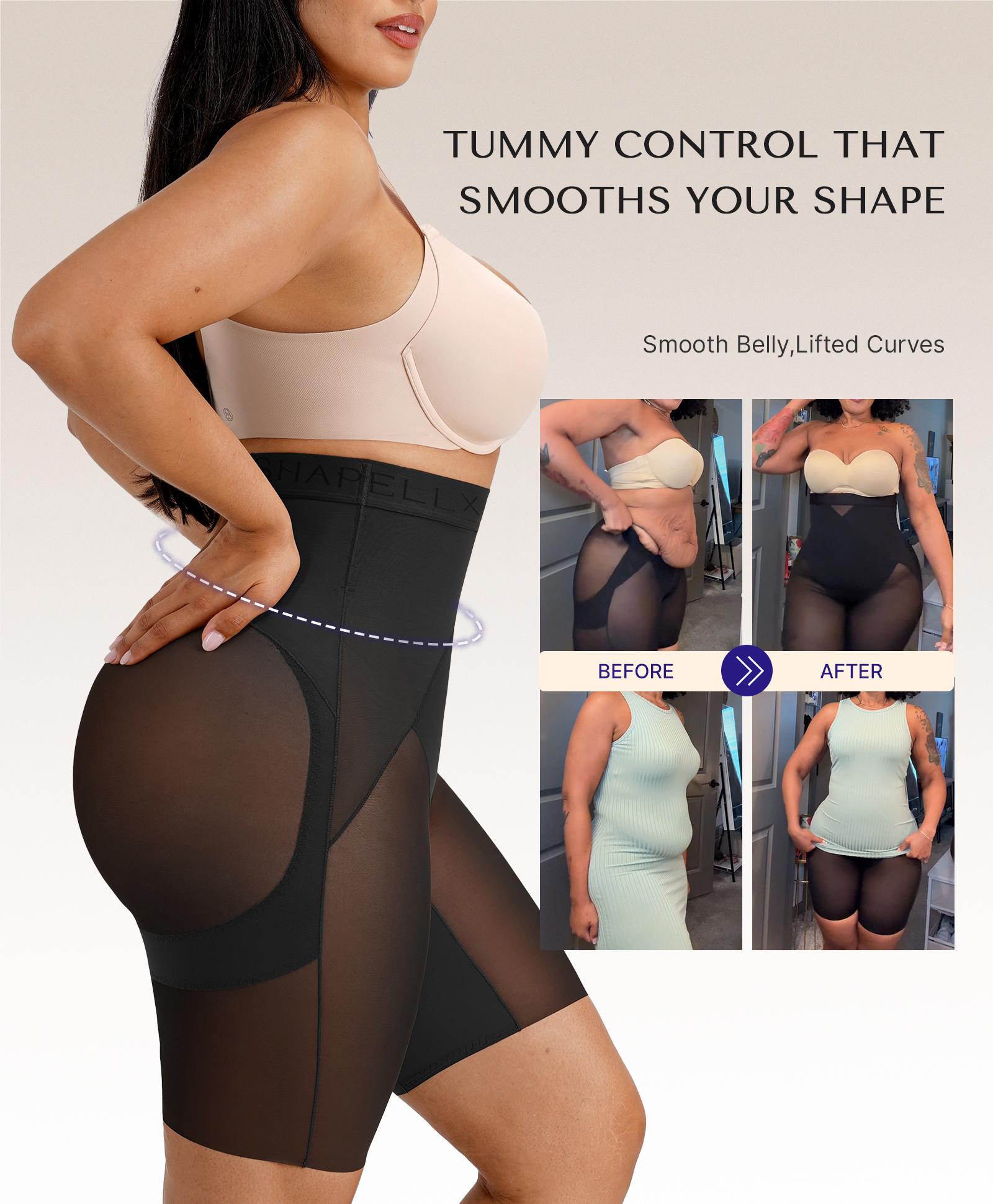 SHAPELLX BOOT-YEAH MeshSmooth X-Compression Tummy Control Hip-Lifting All-Day Shaping High-Waist Mid Leg Thigh Shaping Breathable Mesh Short SHAPELLX BOOT-YEAH MeshSmooth X-Compression Tummy Control Hip-Lifting All-Day Shaping High-Waist Mid Leg Thigh Shaping Breathable Mesh Short