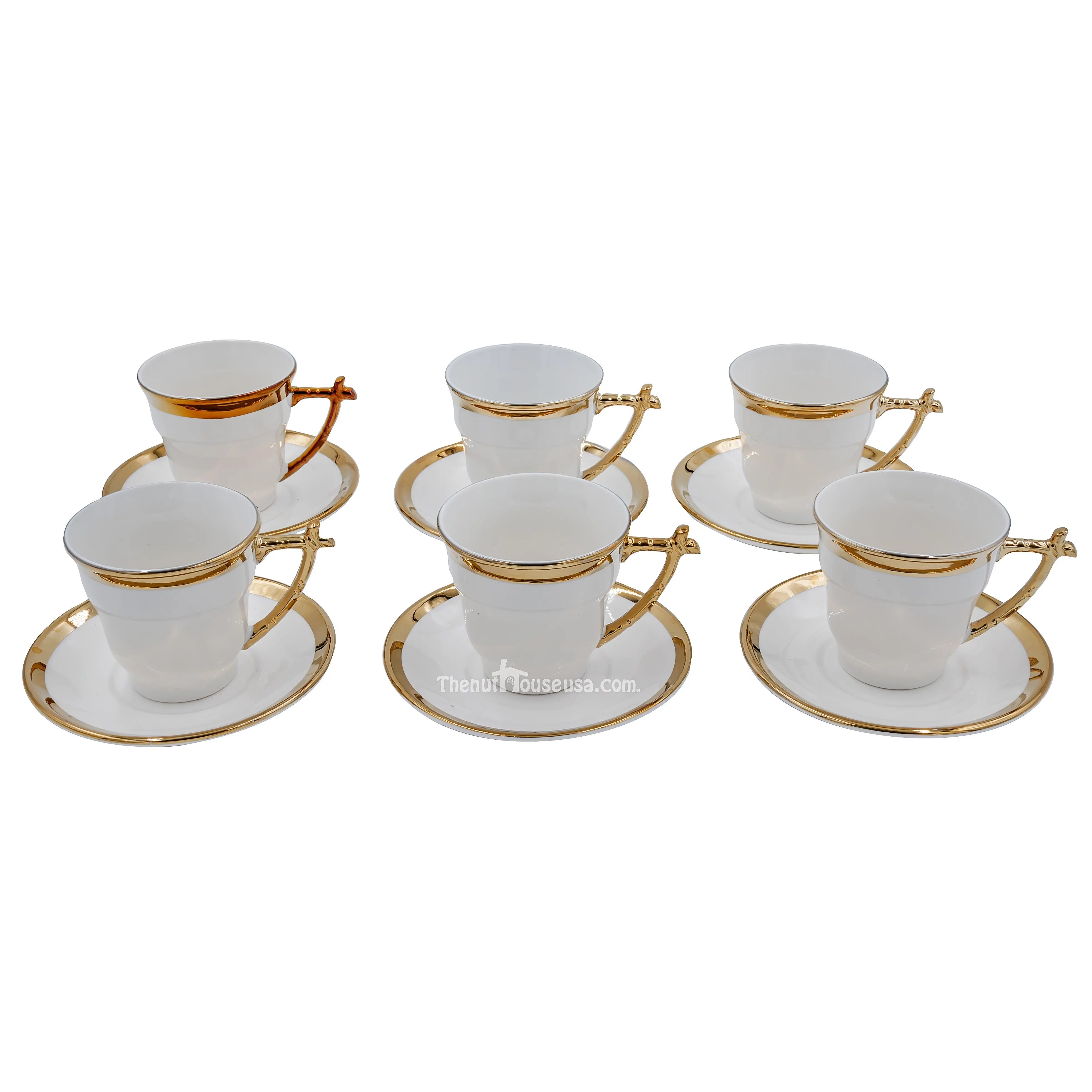 Designer 14 Turkish coffee set 6 pc (177) Designer 14 Turkish coffee set 6 pc (177)